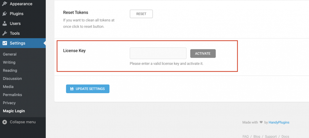 Installation & Configuration — Magic Login PRO