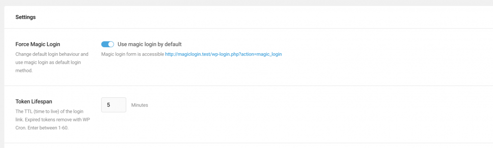 Magic Login Use magic login as the default login method? — HandyPlugins