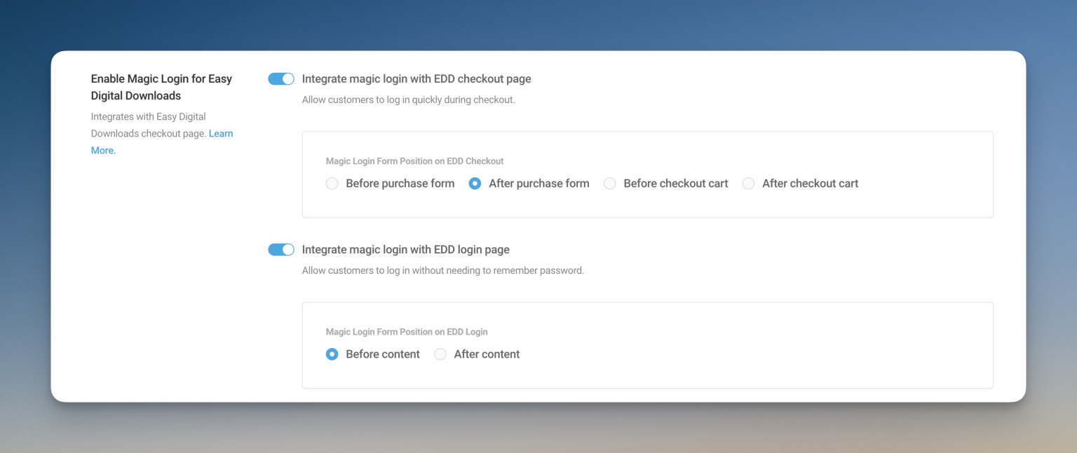 Easy Digital Downloads (EDD) Integration — HandyPlugins