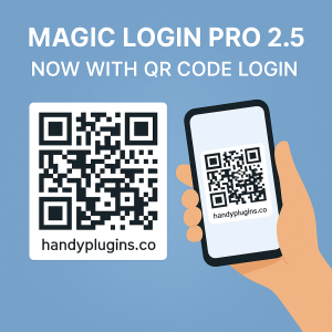 QR Code Login for WordPress